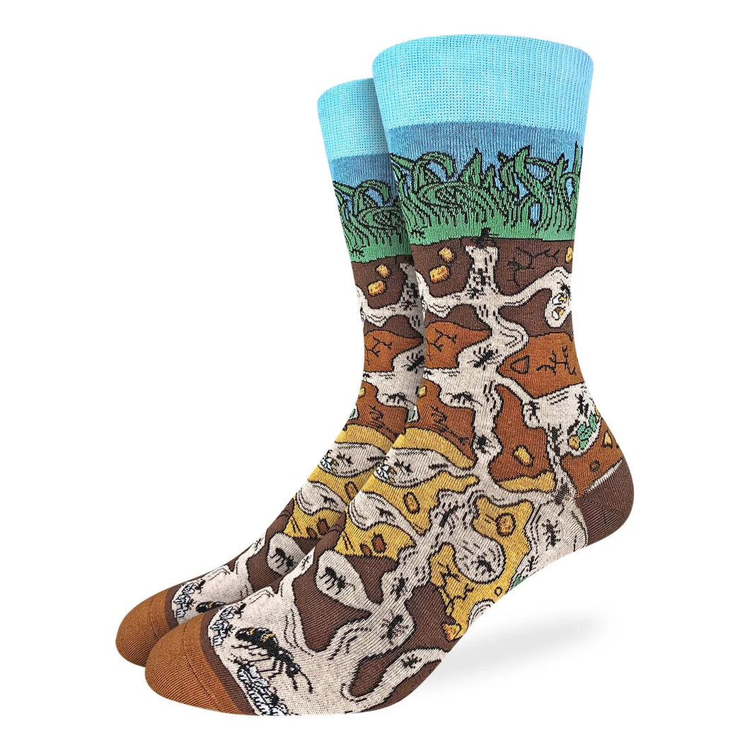 SOCKS GOOD LUCK CREW M