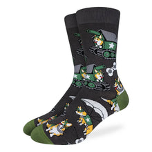 Load image into Gallery viewer, SOCKS GOOD LUCK CREW M
