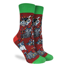 Load image into Gallery viewer, SOCKS GOOD LUCK CREW W
