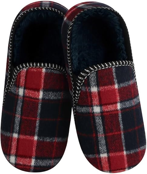 SLIPPERS SNOOZIES ALPINE PLAID