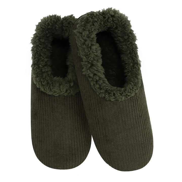 SLIPPERS SNOOZIES CORDUROY