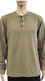 T-SHIRT SMITH'S LONG SLEEVE HENLEY F28914 26
