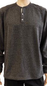 T-SHIRT BURNSIDE LONG SLEEVE HENLEY F50141 25