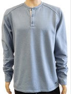 T-SHIRT BURNSIDE LONG SLEEVE HENLEY F50541 25