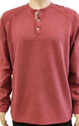 T-SHIRT BURNSIDE LONG SLEEVE HENLEY F50141 25