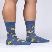 Load image into Gallery viewer, SOCK IT TO ME MENS CREW SOCKS
