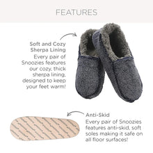 Load image into Gallery viewer, SLIPPERS SNOOZIES BLACK BEAR
