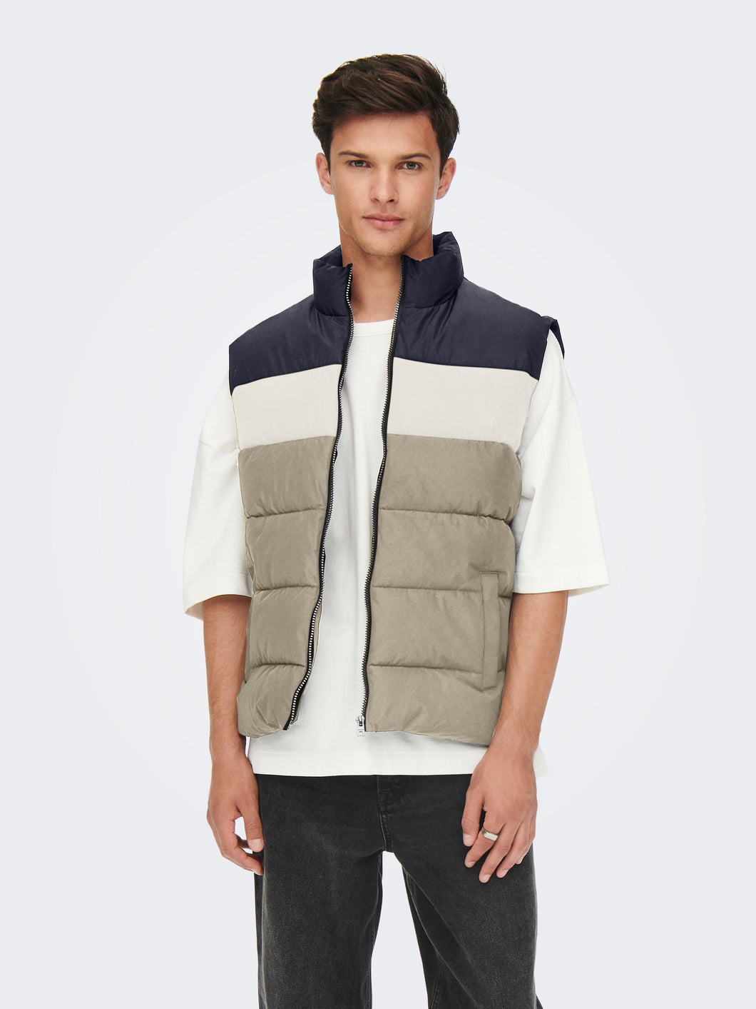 PUFFER VEST ONLY & SONS 22022232