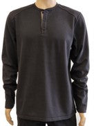 T-SHIRT BURNSIDE LONG SLEEVE HENLEY F50541 25
