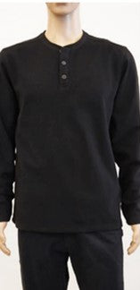 T-SHIRT SMITH'S LONG SLEEVE HENLEY F28914 26