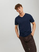 Load image into Gallery viewer, V-NECK T-SHIRT JACK &amp; JONES 12156102
